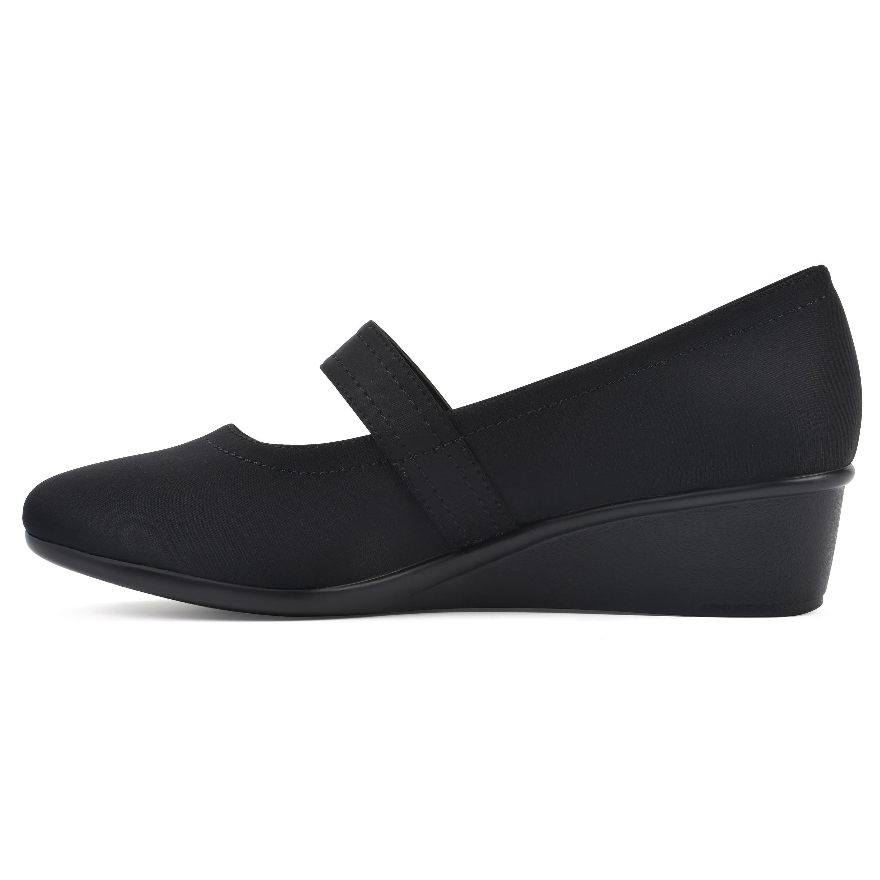 Brightly Mary Jane Wedge - Wide Width