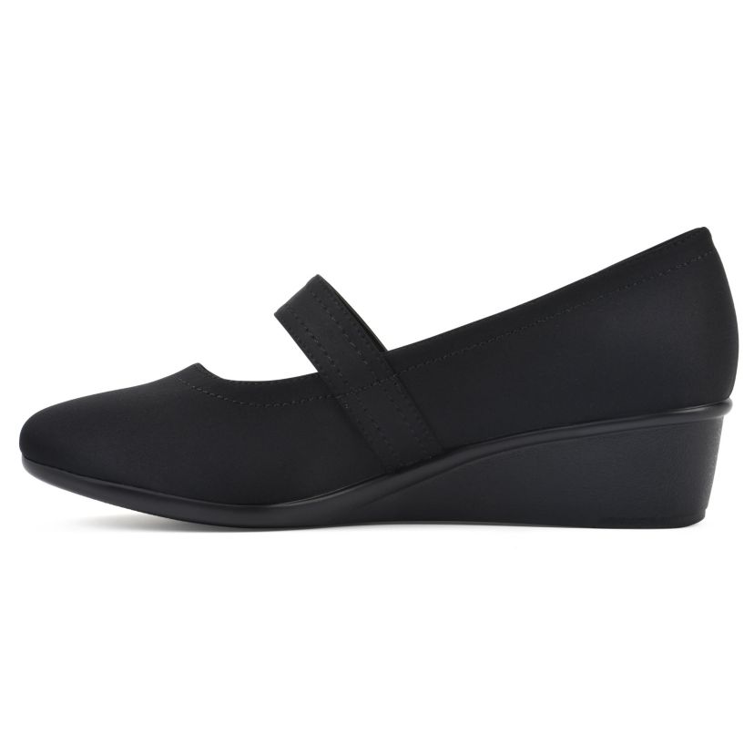 Brightly Mary Jane Wedge - Wide Width