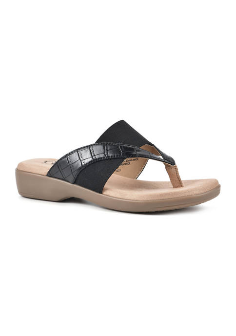 Cliffs by White Mountain Bumble Thong Sandals