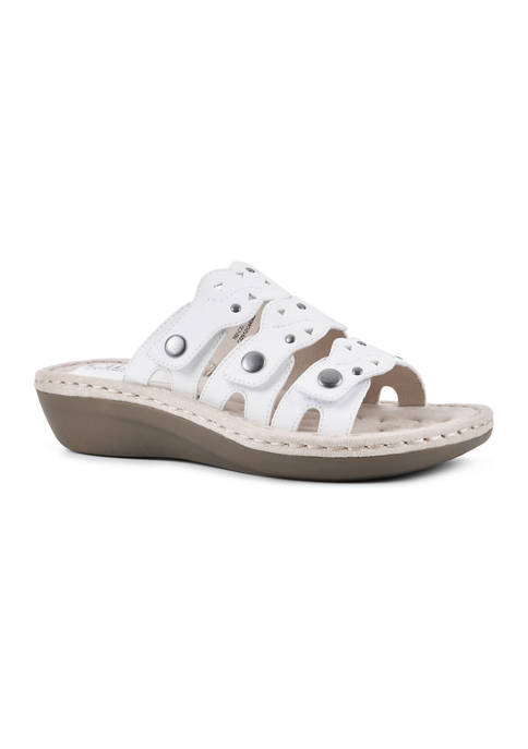 Cliffs by White Mountain Caring Slide Sandals