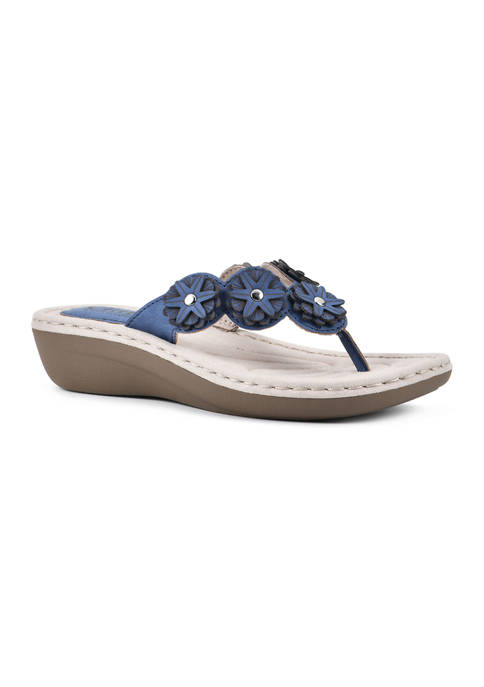 Cliffs by White Mountain Clarity Thong Sandals