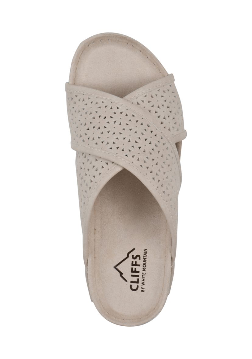 Collet Wedge Sandal