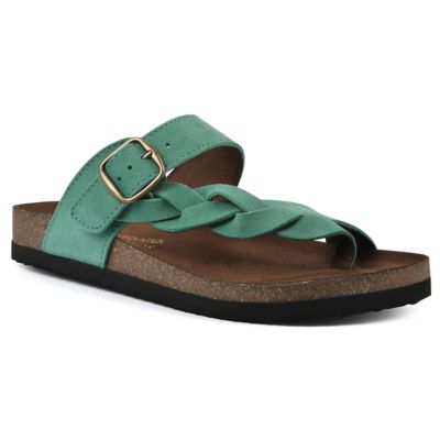 White Mountain Women's Crawford Footbeds Sandal, 11M