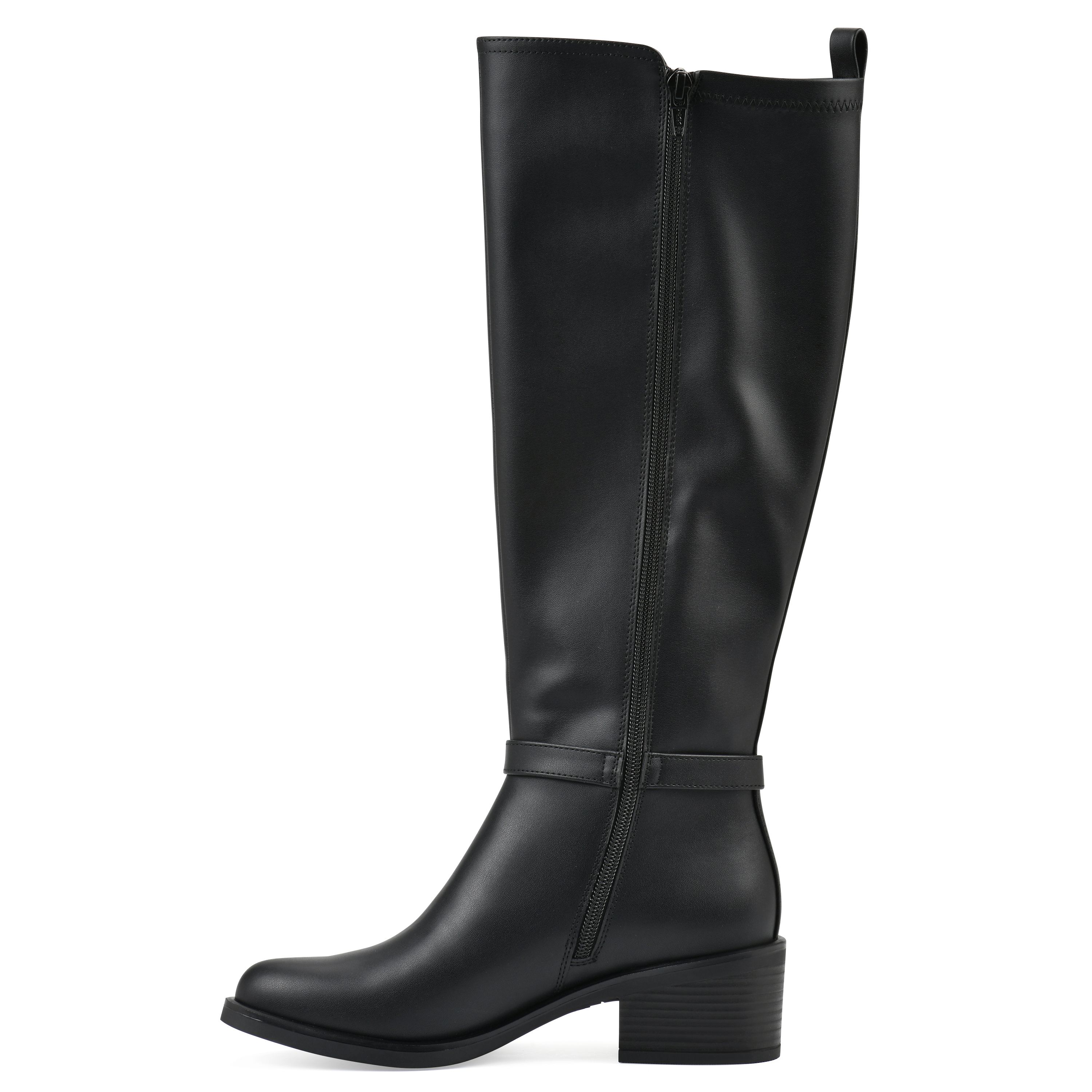 Custard Wide Calf Tall Shaft Riding Boot