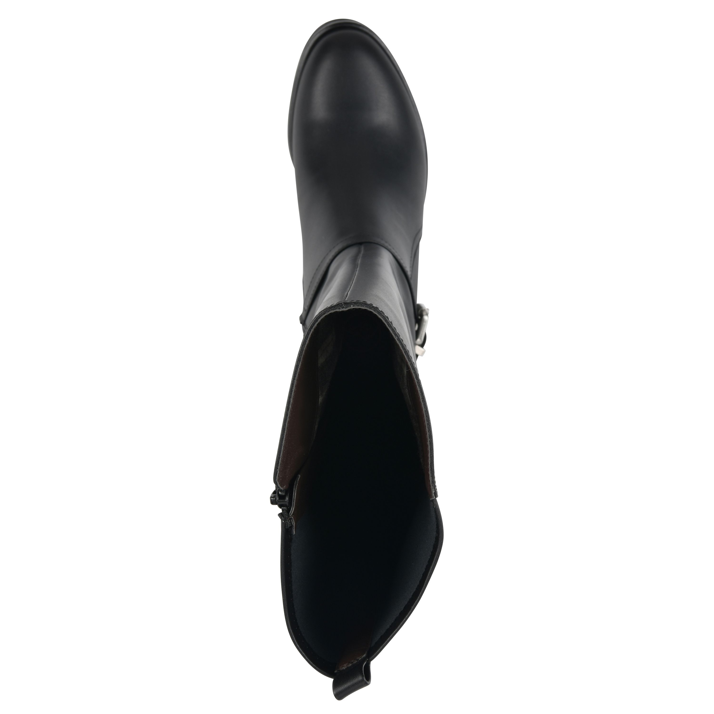 Custard Wide Calf Tall Shaft Riding Boot