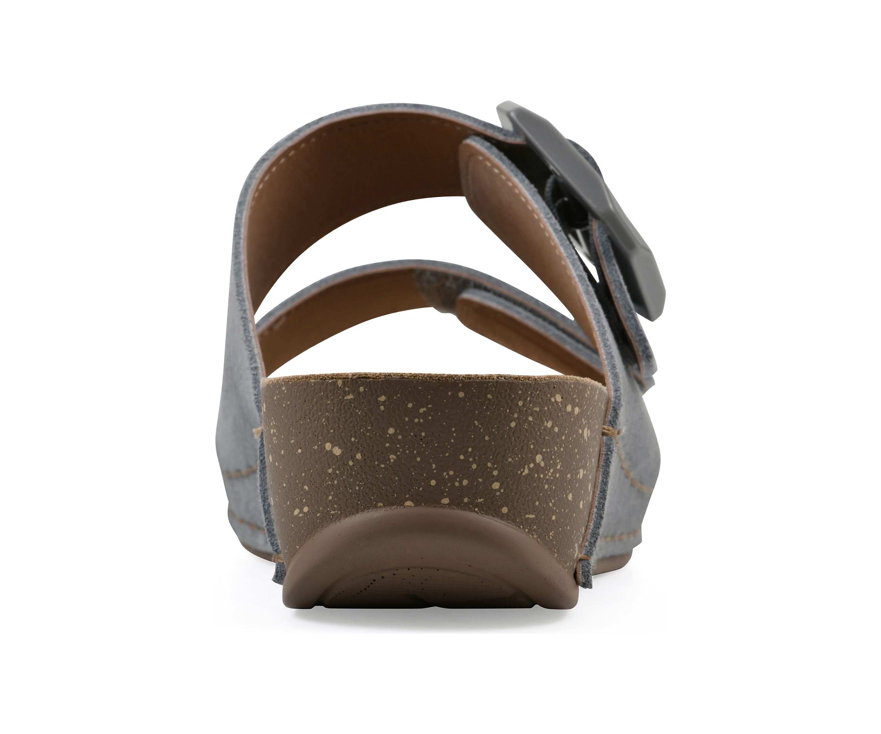 Fearful Slip On Wedge Sandals