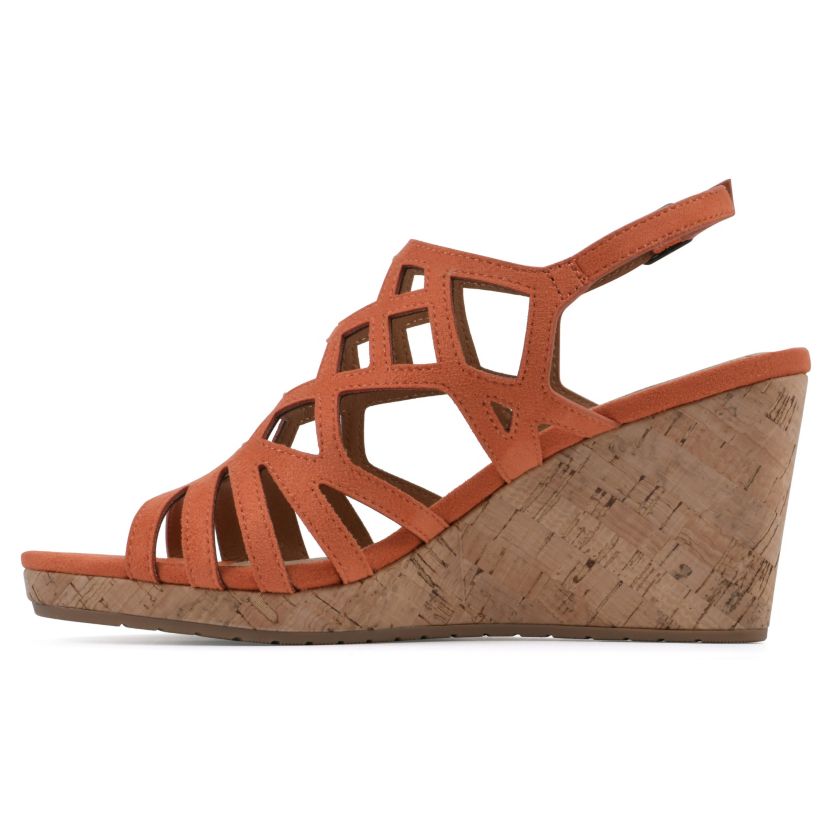Flaming Wedge Sandal