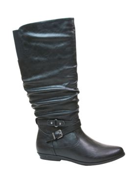 belk leather boots