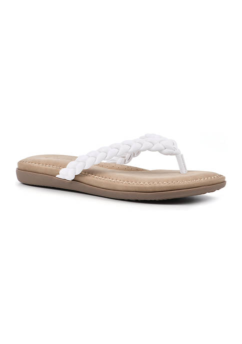 Cliffs by White Mountain Freedom Thong Sandals