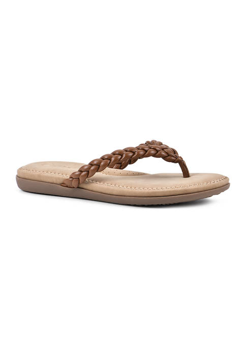 Cliffs by White Mountain Freedom Thong Sandals