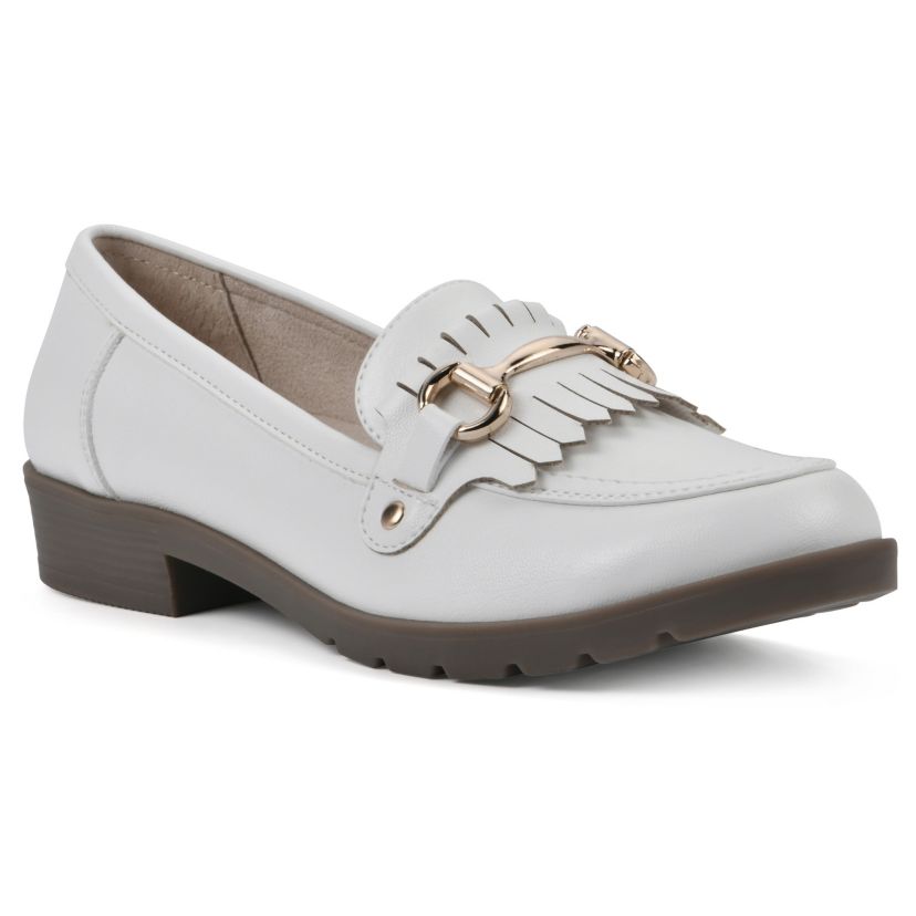 Galeena Kiltie Vamp Style Loafer
