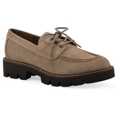 White Mountain Women's Gino Lug Sole Loafer - Wide Width, 8W