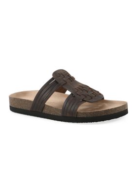 White Mountain Women's Halicore Footbeds Sandals