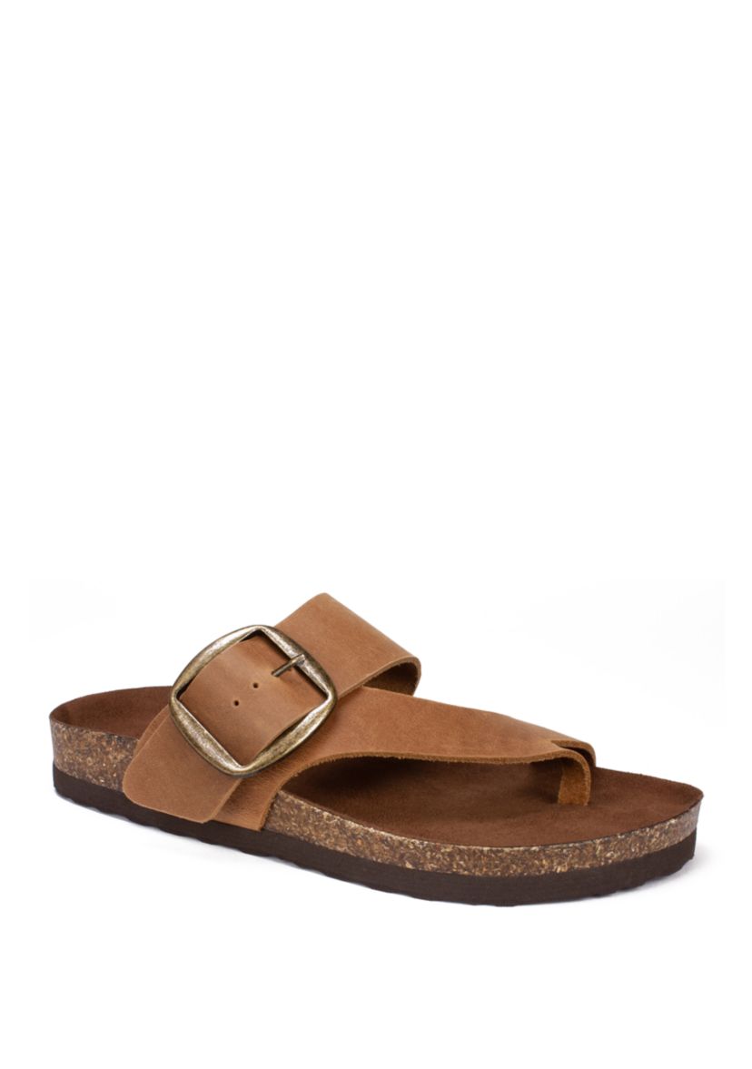 Harley Leather Footbed Sandal