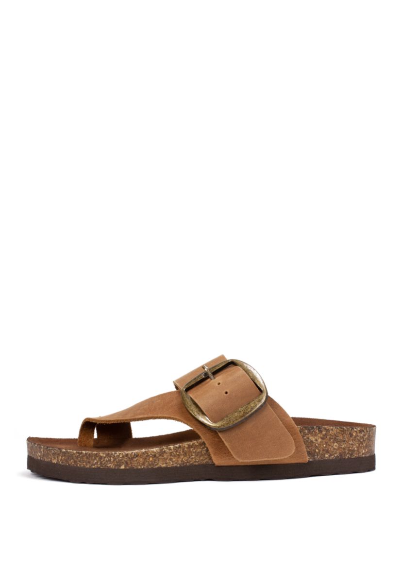 Harley Leather Footbed Sandal
