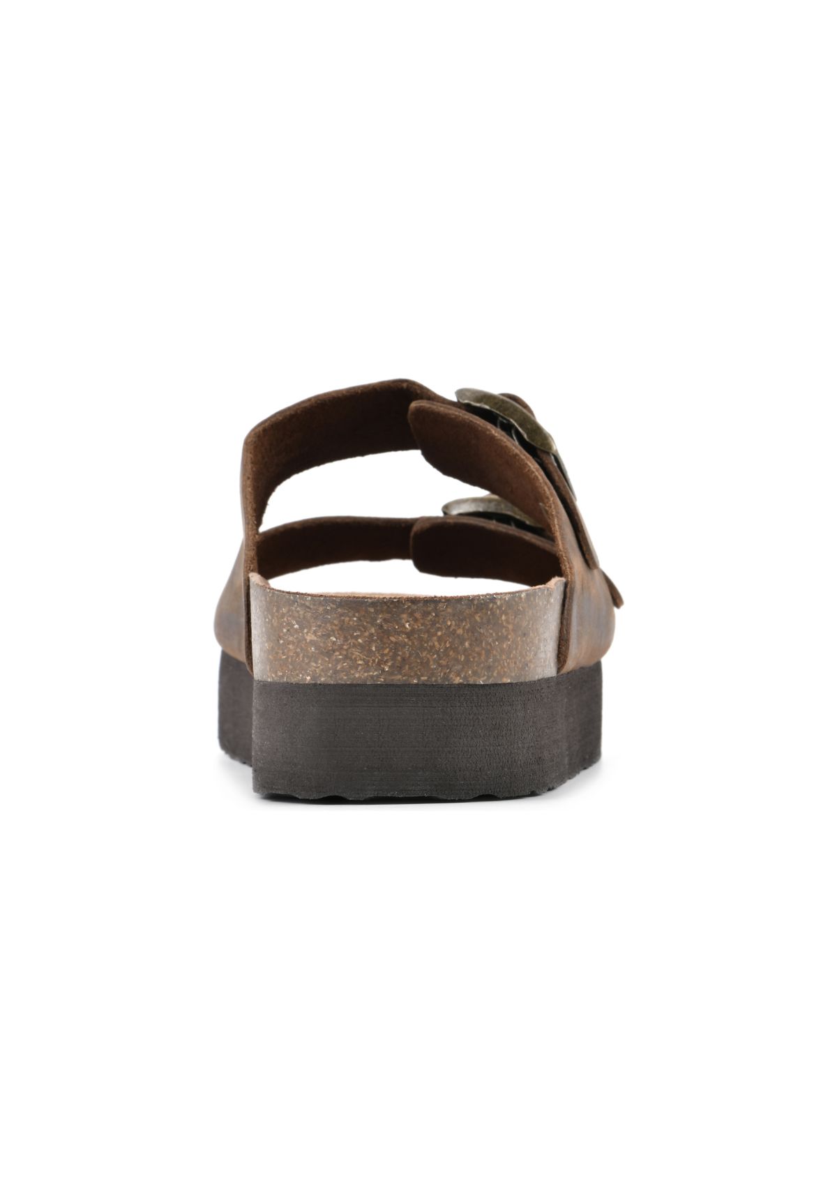 High Flyer Leather Footbed Sandals