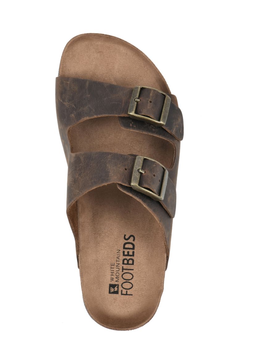 High Flyer Leather Footbed Sandals