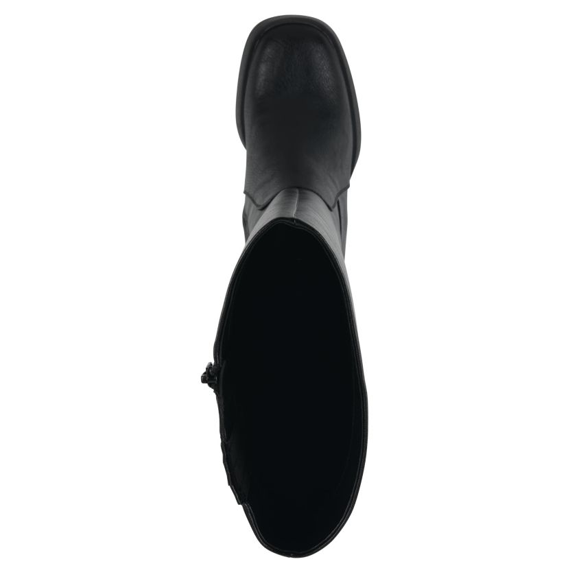 Mackle Tall Shaft Wide Calf Block Heel Boot