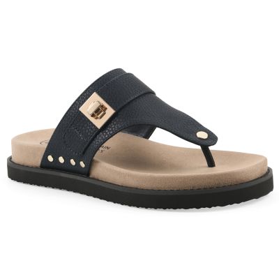 White Mountain Women's Malabar Thong Sandal