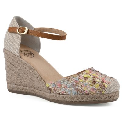 White Mountain Women's Mamba Wedges, 9M