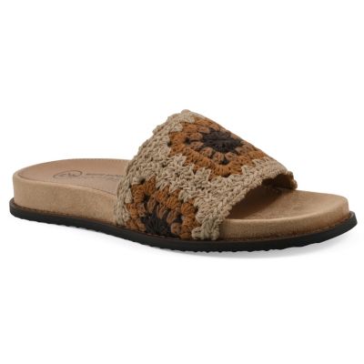 White Mountain Women's Maxim Slide Sandals