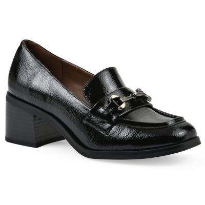 White Mountain Women's Nacho Heeled Loafer