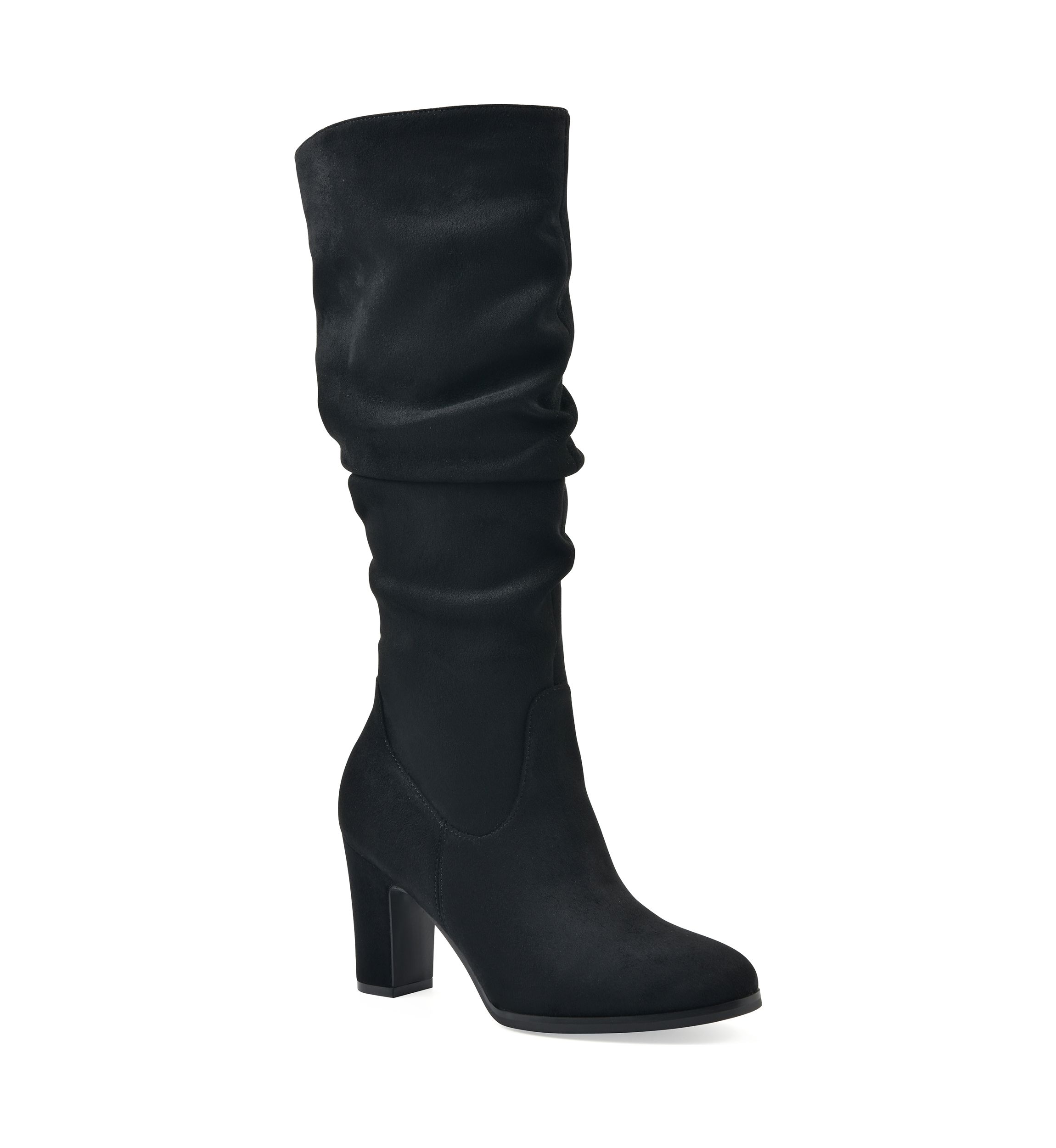 Teachers Tall Shaft Heeled Boots