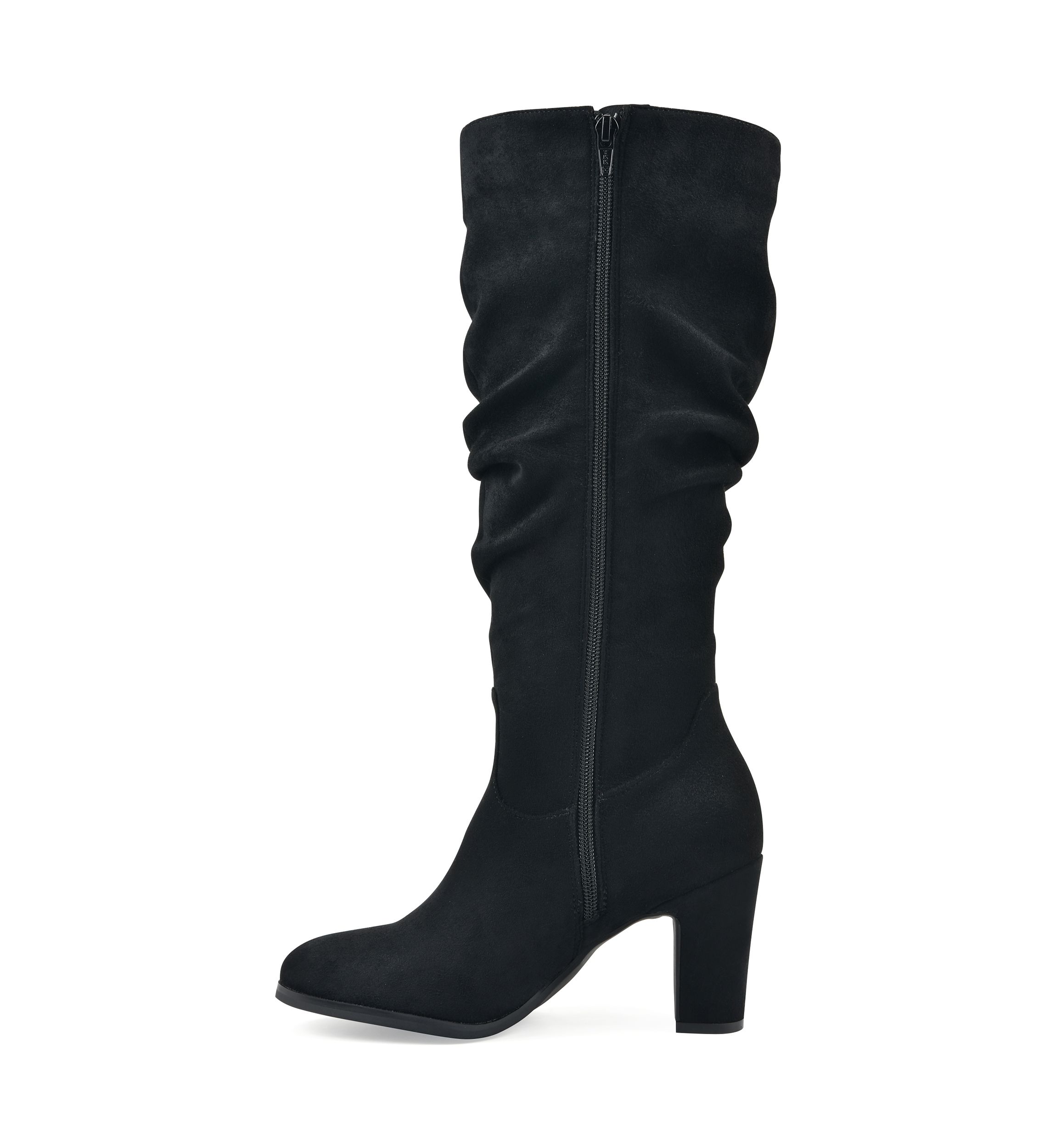 Teachers Tall Shaft Heeled Boots
