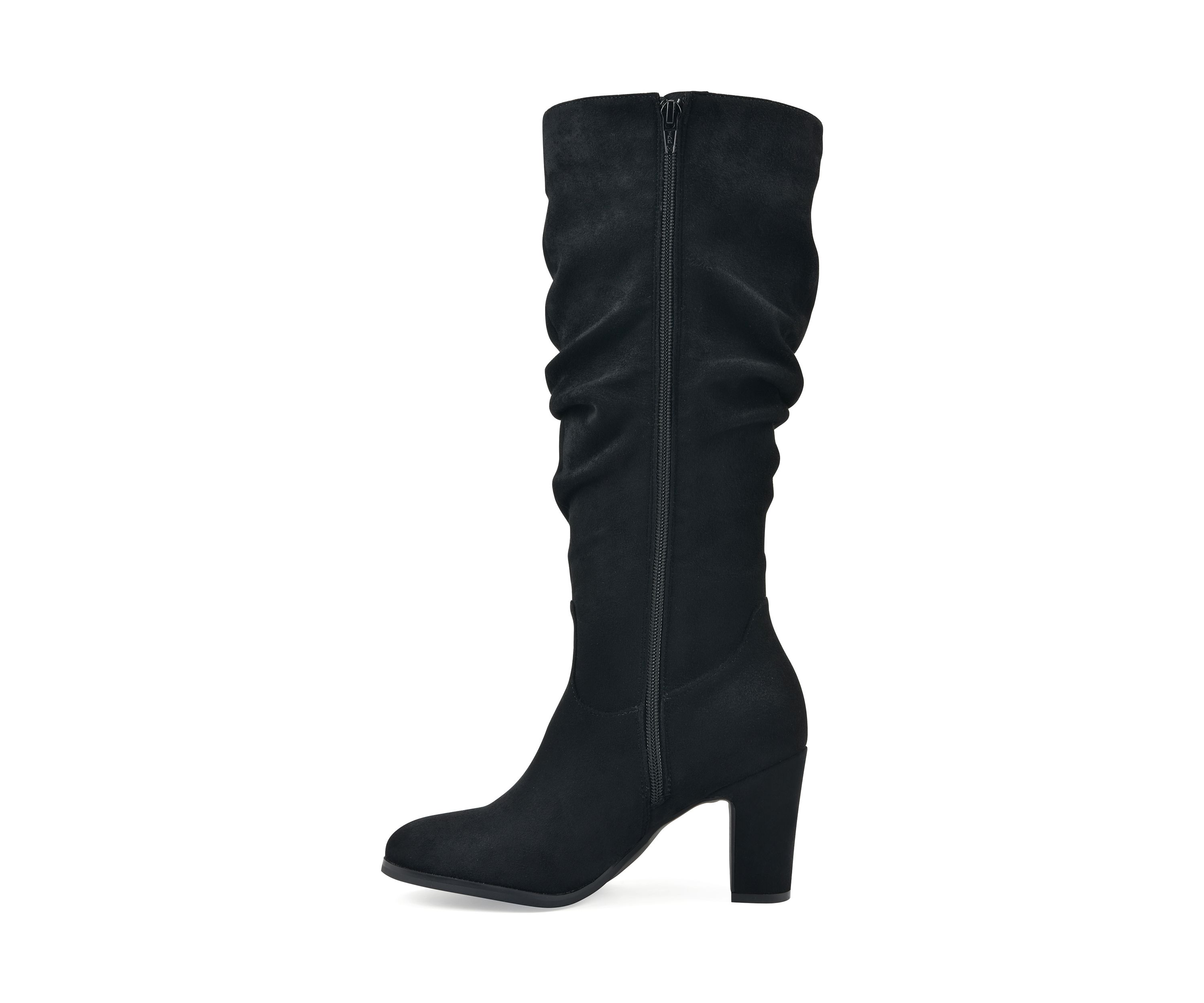 Teachers Tall Shaft Heeled Boots