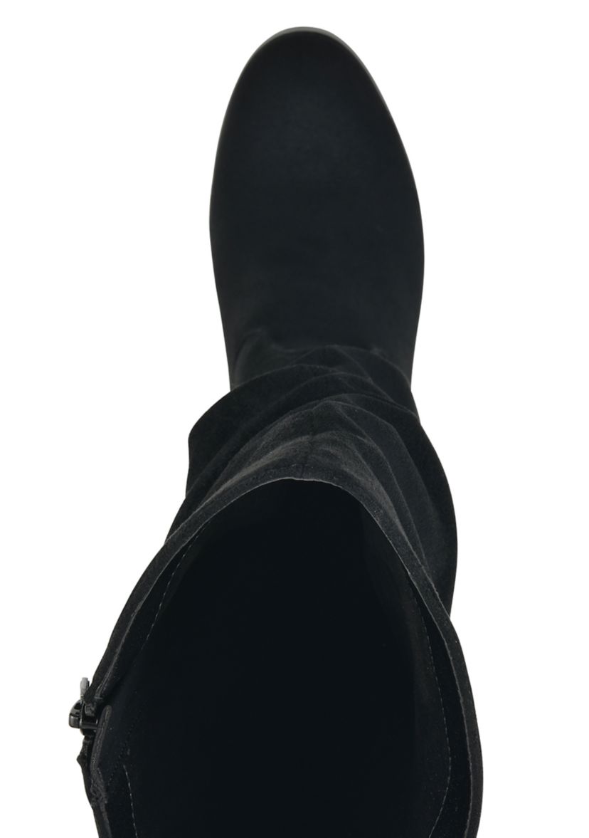Teachers Tall Shaft Heeled Boots
