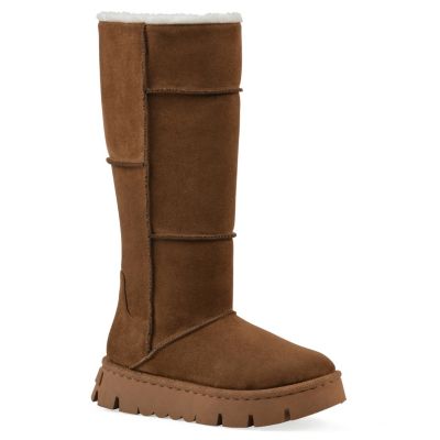 White Mountain Women's Tru Faux Fur Tall Shaft Boot