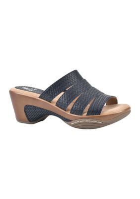White Mountain Women's Valora Clog Sandal, 6M