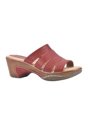 White Mountain Women's Valora Clog Sandal, 10M