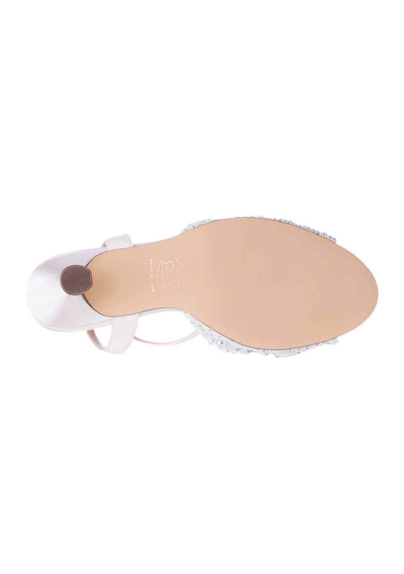 Vida Satin Chiffon Sandals