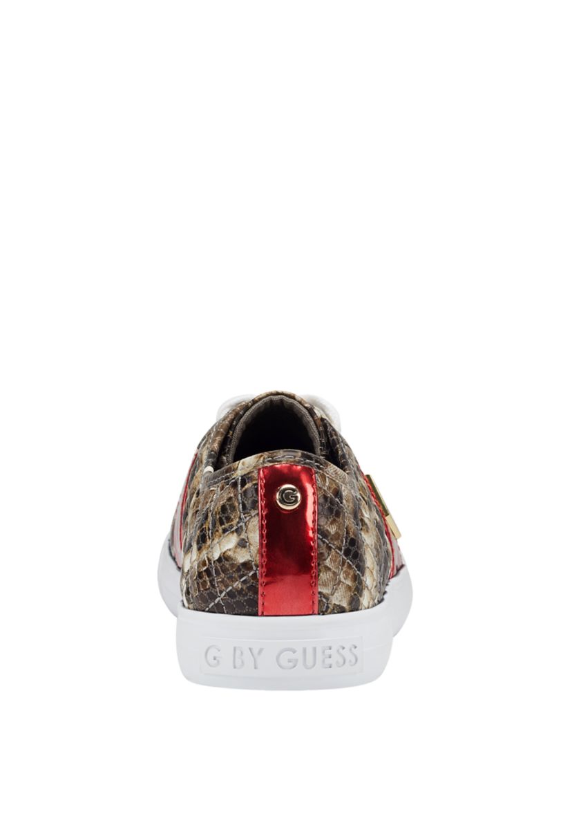 Backer Lace Up Quilted Sneakers