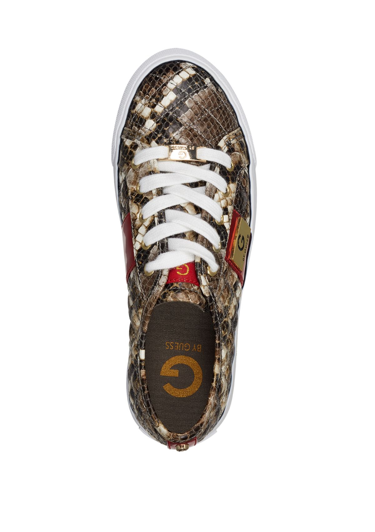 Backer Lace Up Quilted Sneakers