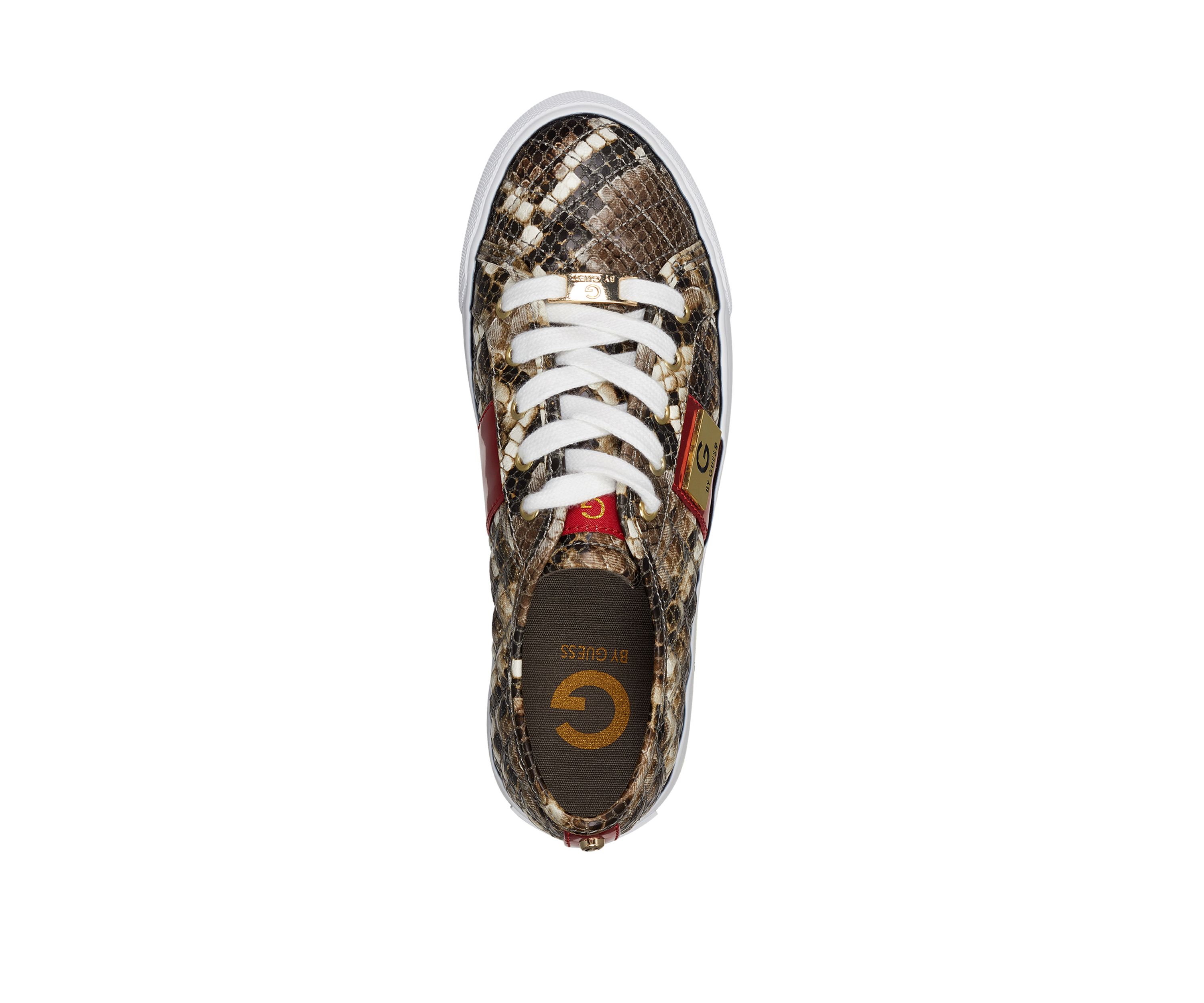 Backer Lace Up Quilted Sneakers