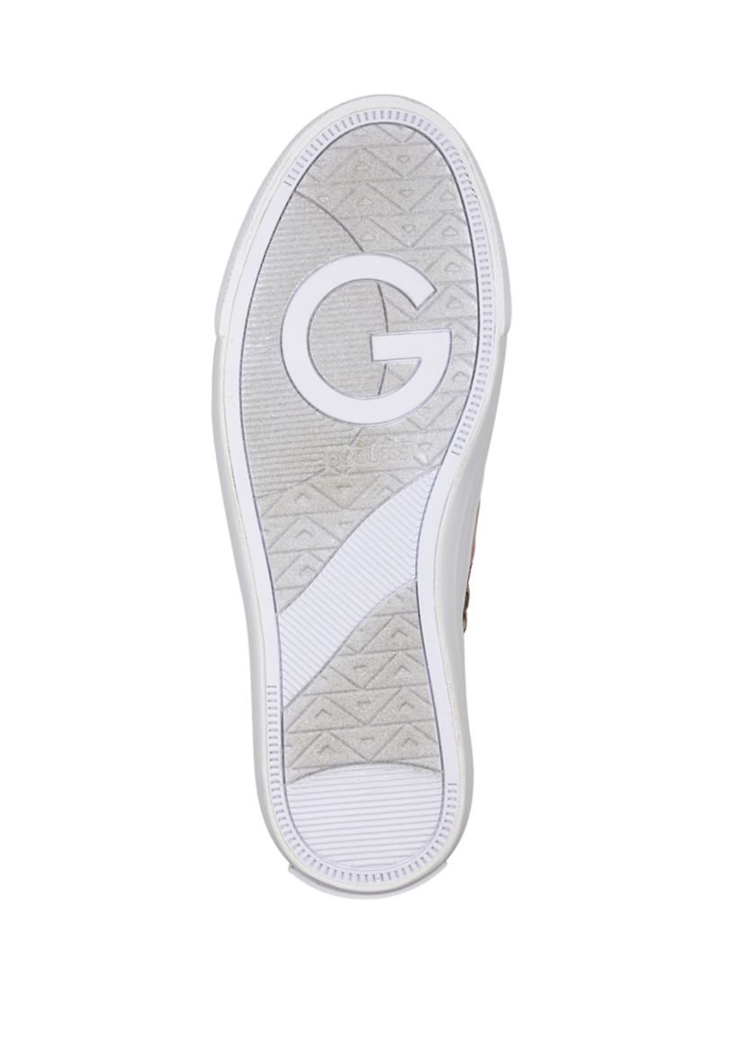 Backer Lace Up Quilted Sneakers