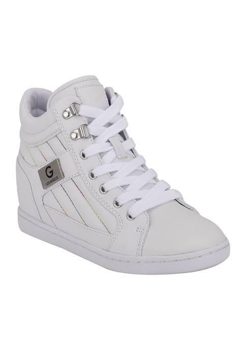Womens Dayno Wedge Sneakers