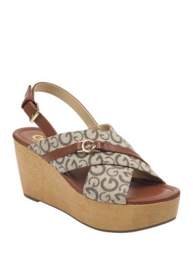 belk guess sandals