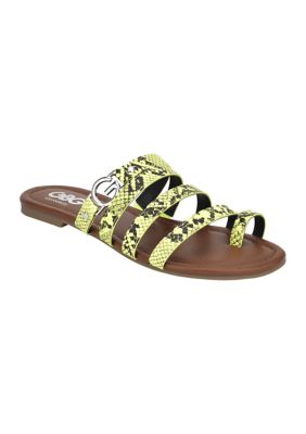 belk guess sandals