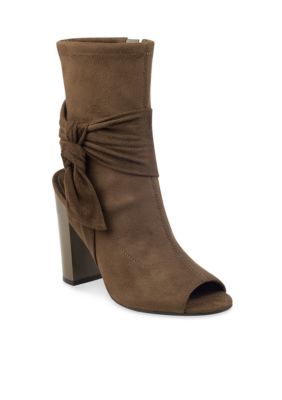 belk open toe booties