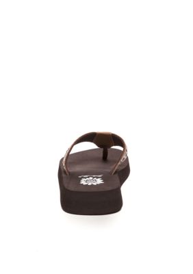 yellow box sandals at belk