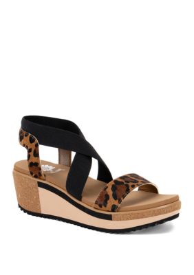 Yellow box cheap janalee wedge sandal