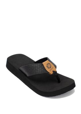 Yellow Box Adeline Flip Flops | belk