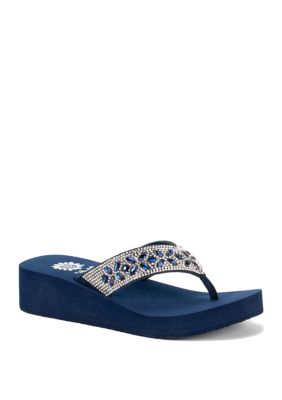 Yellow Box Steffani Flip Flops | belk