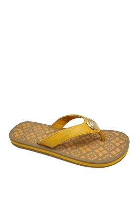 Belk yellow hot sale box sandals