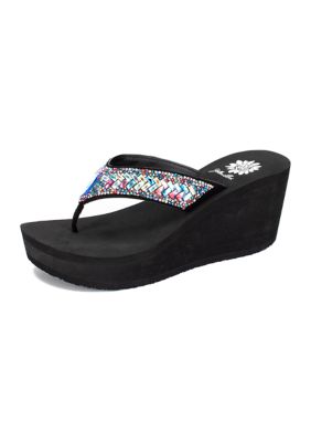 Belk yellow box sandals on sale