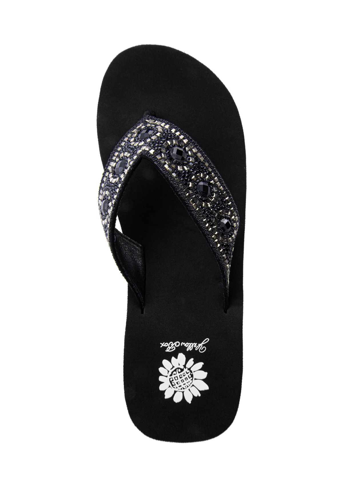 Bertila Wedge Flip Flop Thong Sandals