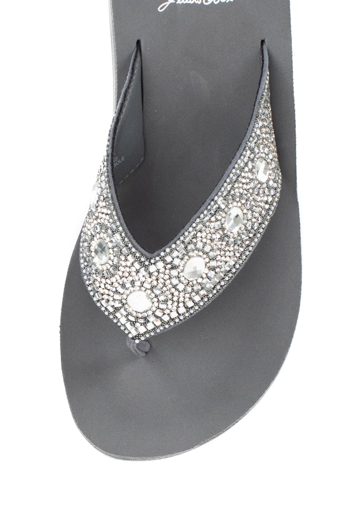 Bertila Flip Flop Wedge Thong Sandals